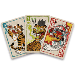 Spicy variant cards spread open to show six game modes.