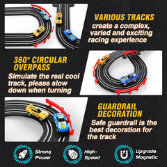 Heirio magnetic grip keeps cars securely on track for stable high-speed runs