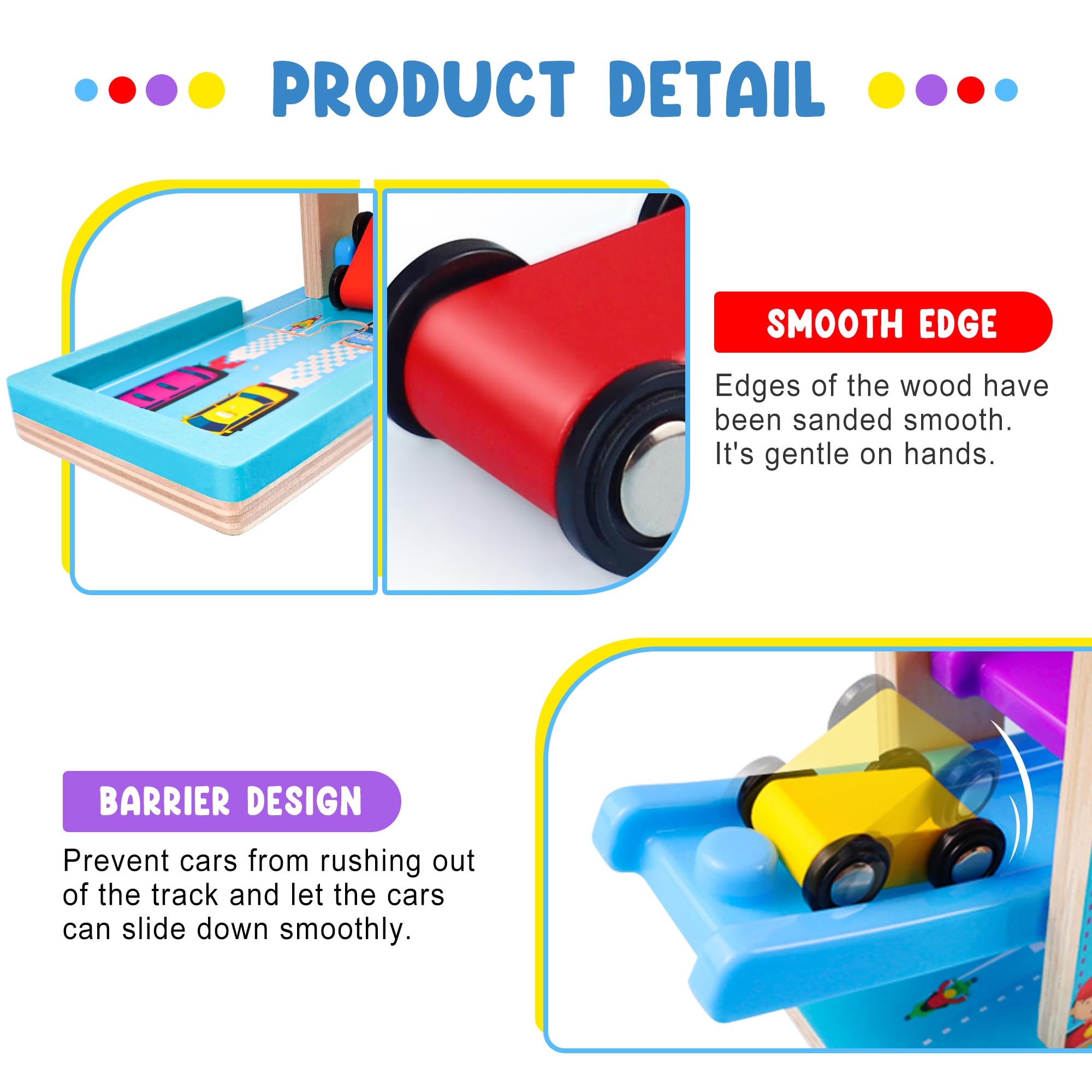 Heirio toddler car ramp offers easy setup with no assembly needed.