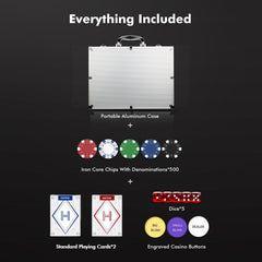 HEITOK plastic playing cards for durable smooth shuffles.