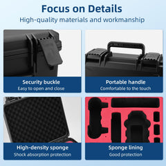 HeiyRC Mini 2 SE 4K Case durable PP material withstands rugged travel