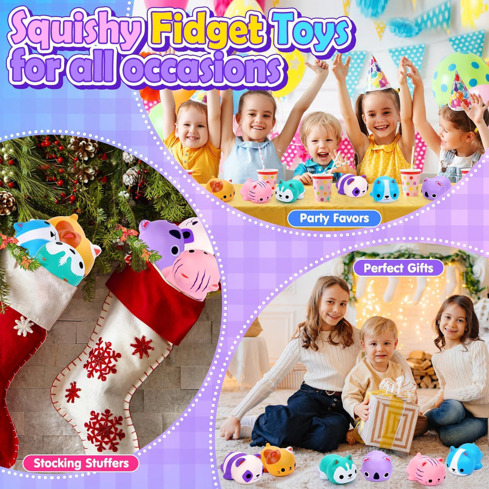 Hekaty tabby cat squishy encourages hand exercise and creativity.