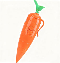Hekisace carrot recorder pen front view with writing tip and recording button.