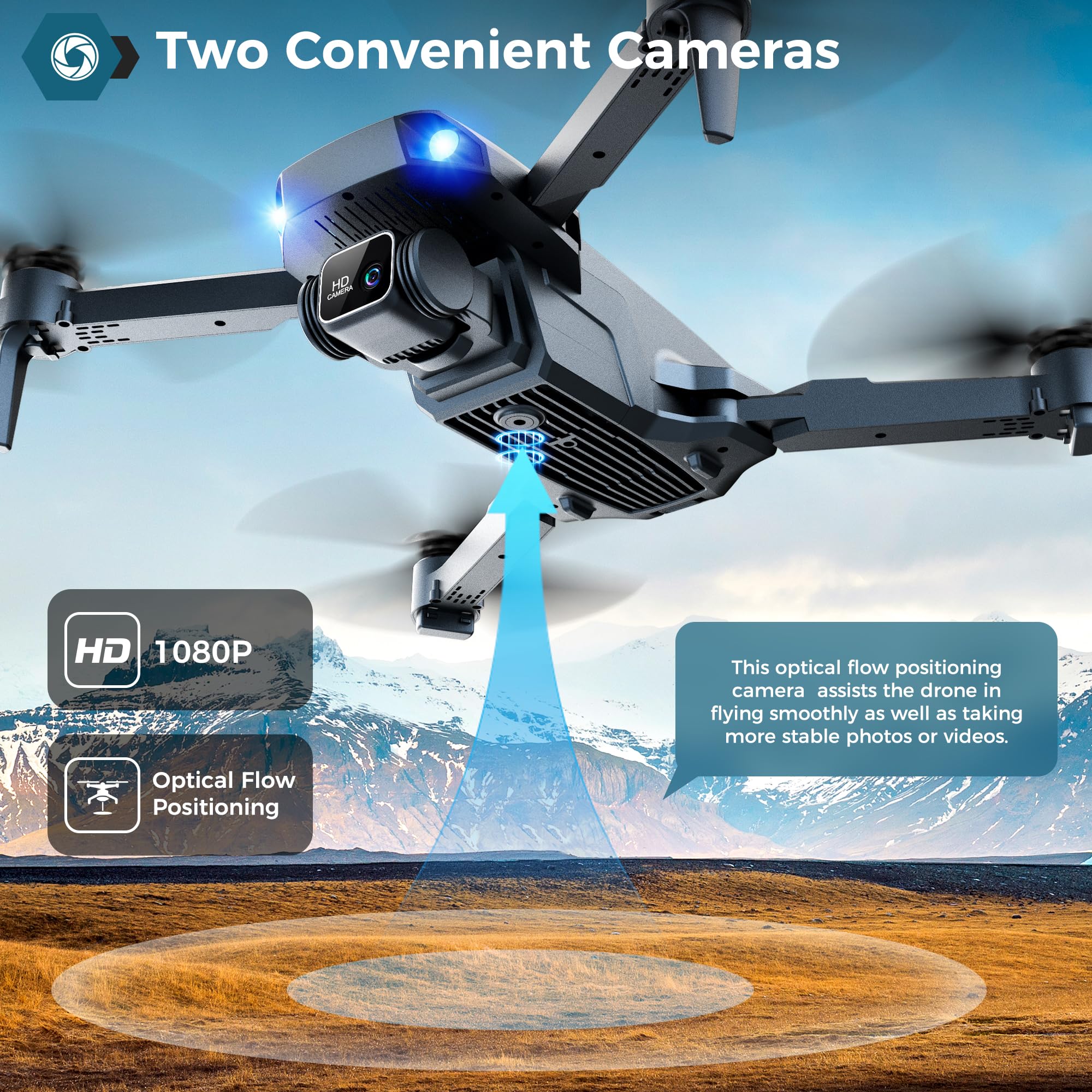 Helatt drone altitude hold for stable hover