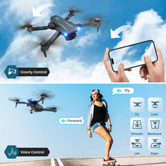 Helatt drone Bokigibi app controls trajectory and gravity mode