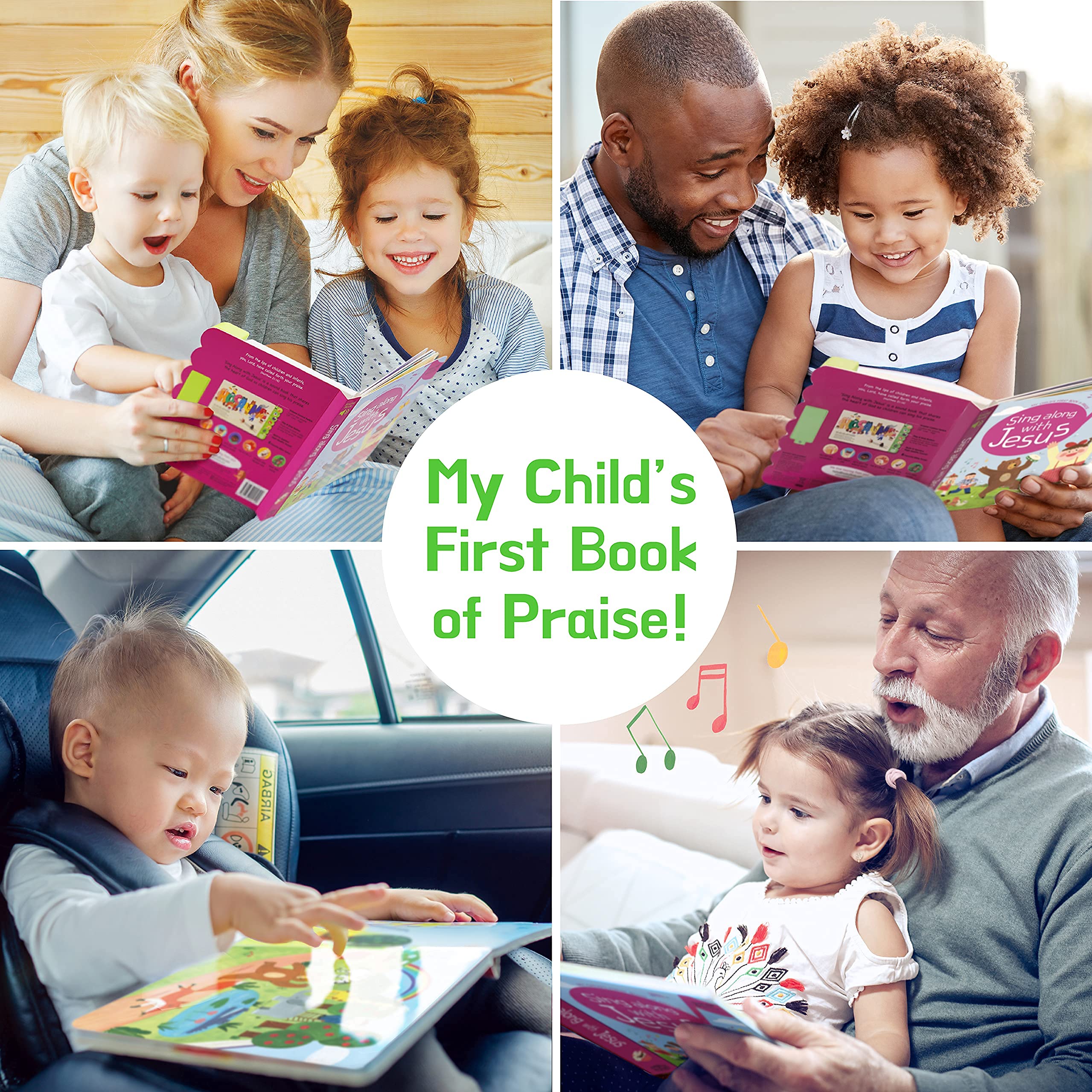 Hello 2 Kids thick board pages endure busy toddler handling.