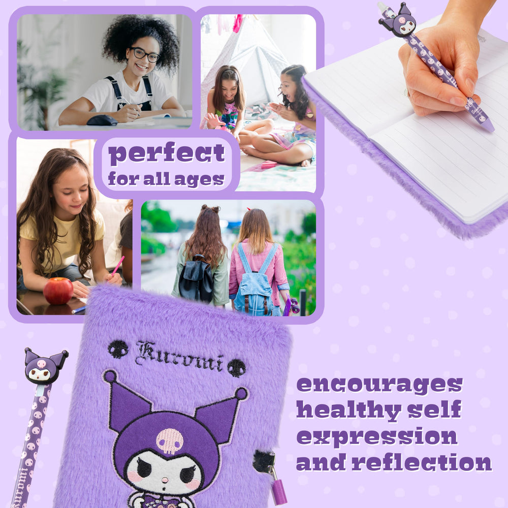 Hello Kitty diary design adds kawaii charm for school and study.