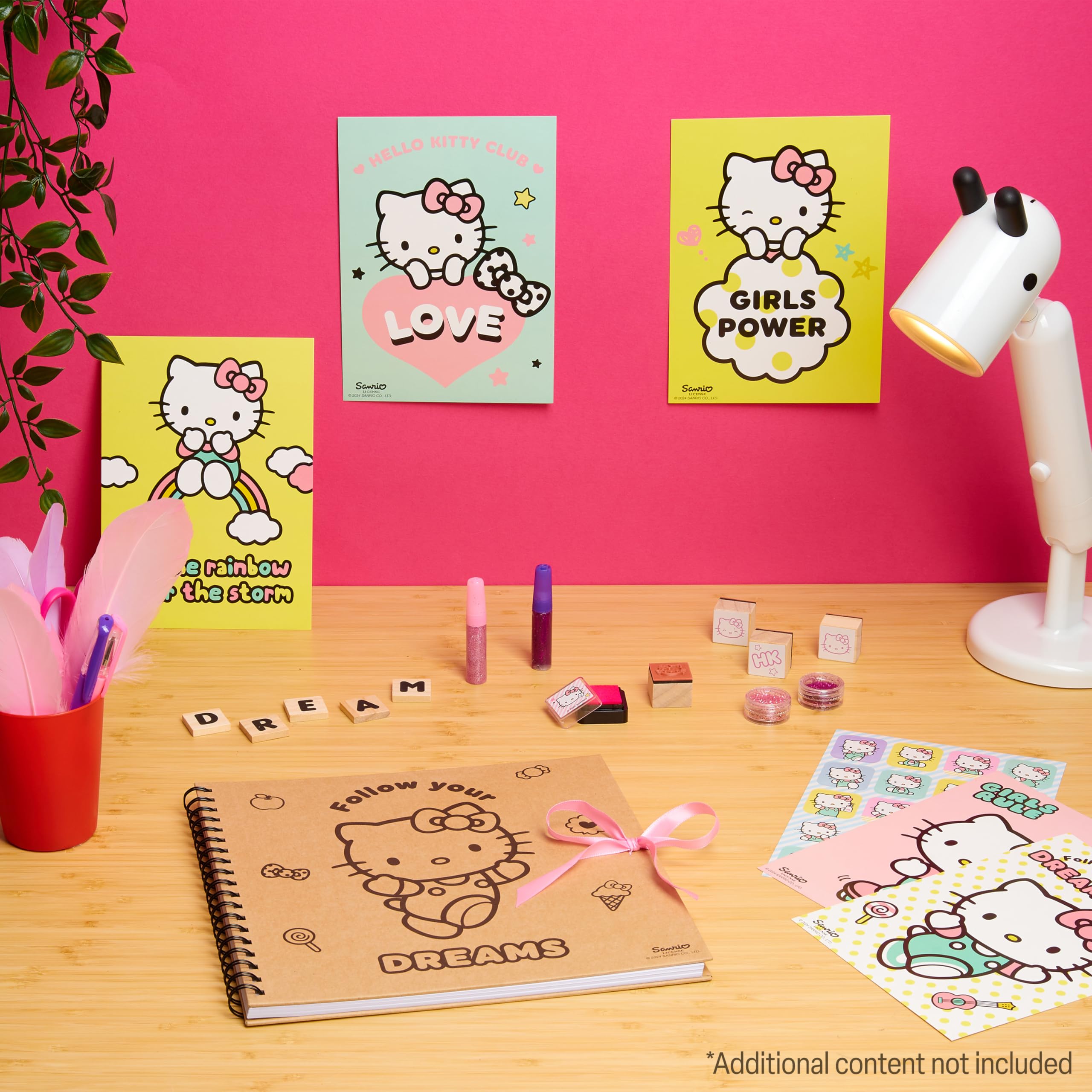 Hello Kitty gel pens for bright, smooth lines in crafts.