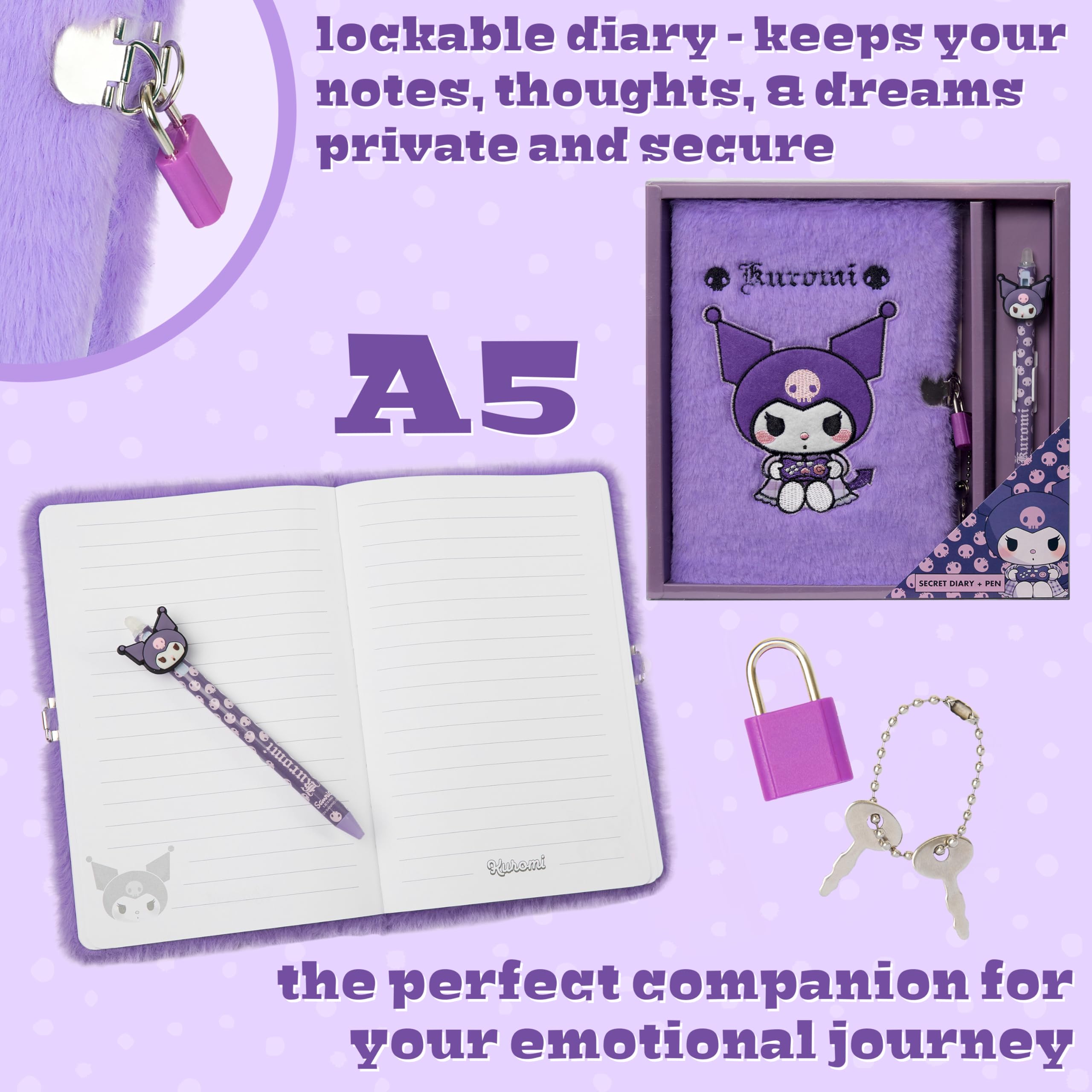 Hello Kitty gift-ready diary set packaging ideal for gifting.