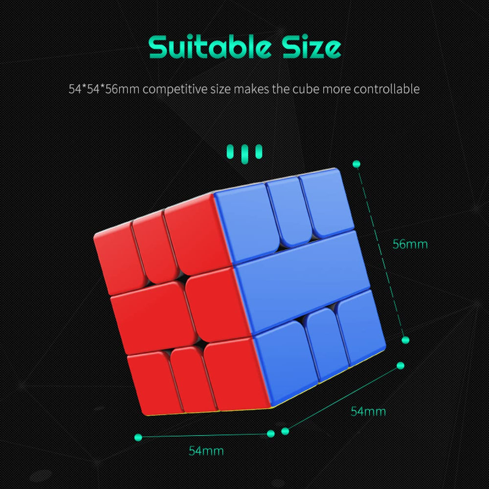 HELLOCUBE YJ MGC Square-1 detailed edges for confident handling and fluid motion.