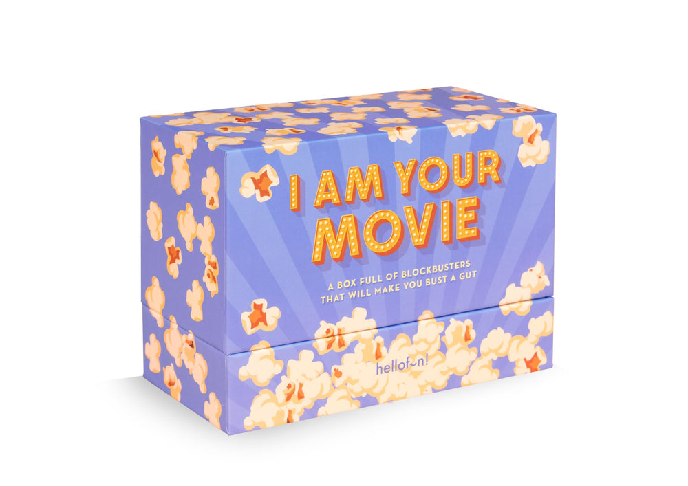 Hellofun I Am Your Movie pack shot, perfect for family game nights and movie lovers.
