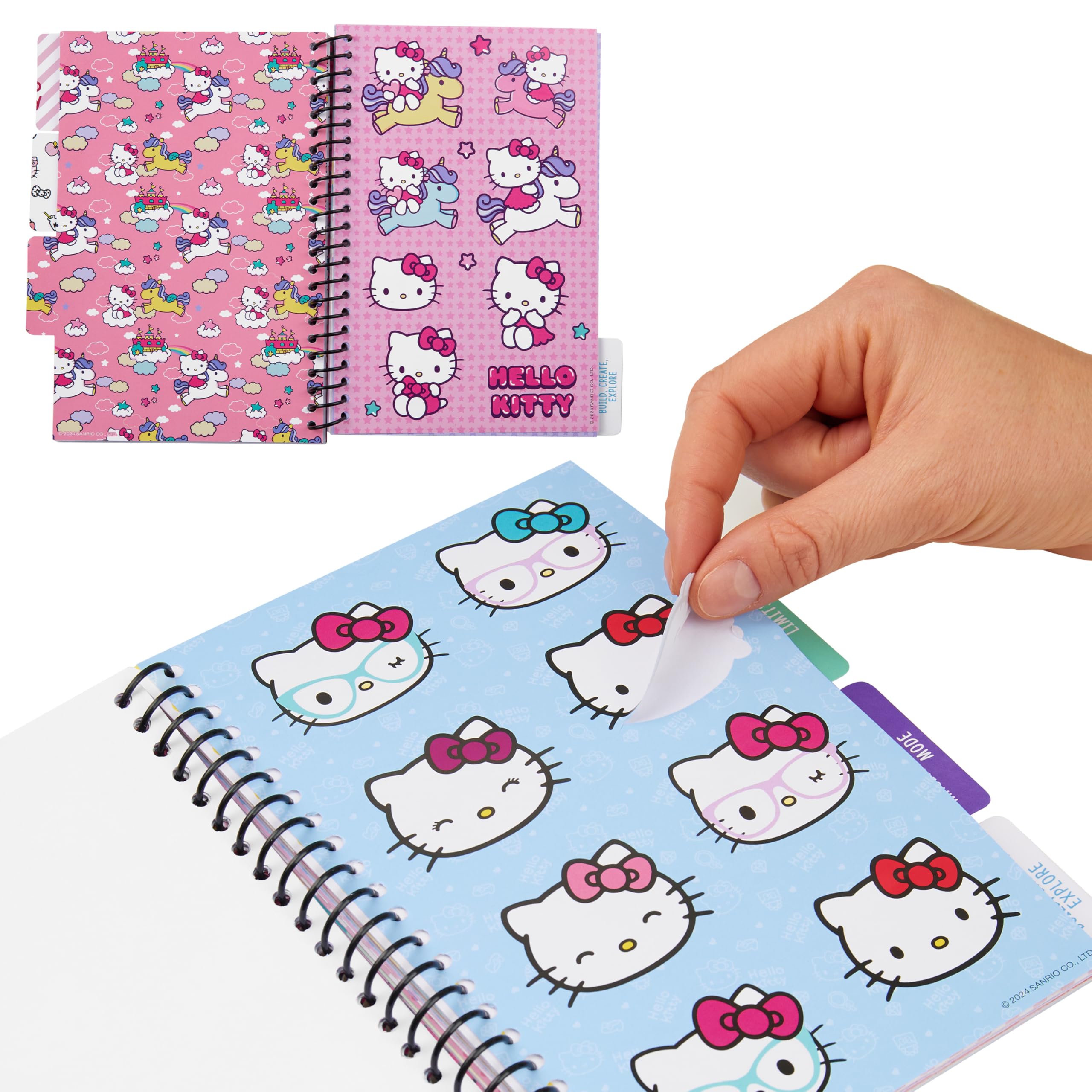 Hello Kitty scrapbooking and journaling stickers inspire playful decorating
