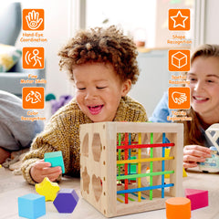 HELLOWOOD durable wood with non-toxic paint finish for everyday use.