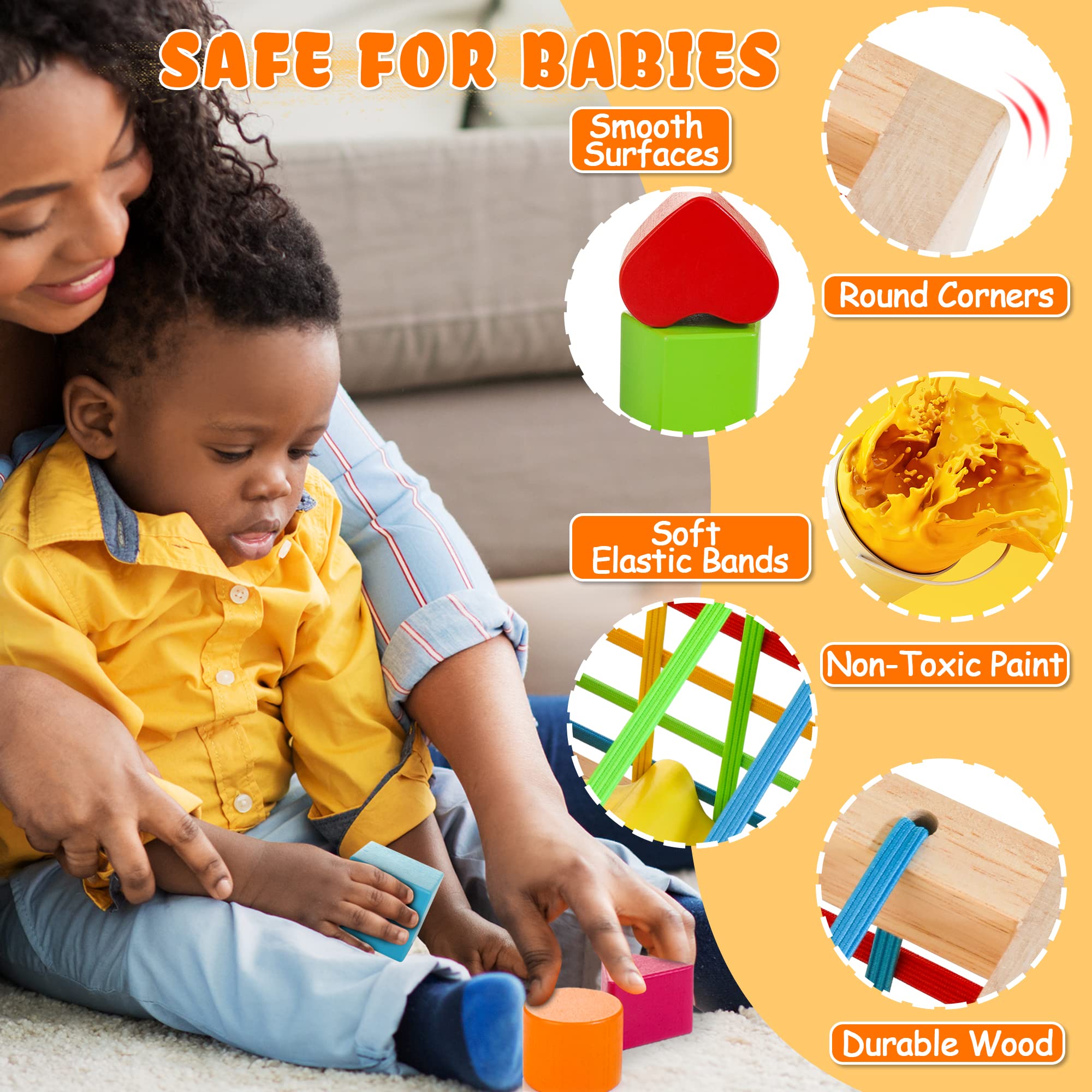 HELLOWOOD travel-friendly design suitable for play on the go.