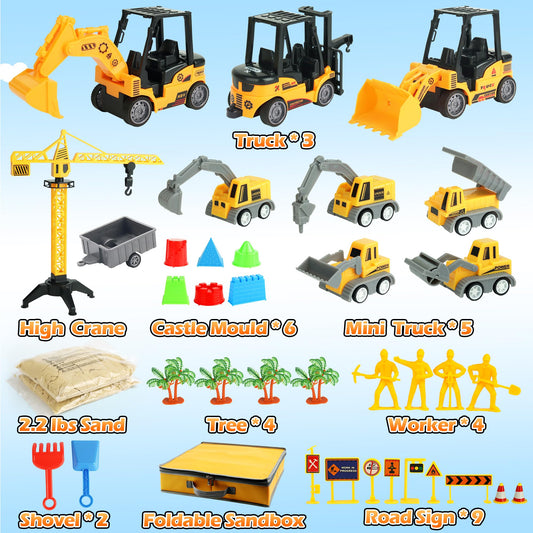 Helsort folding sandbox ready for indoor or outdoor play