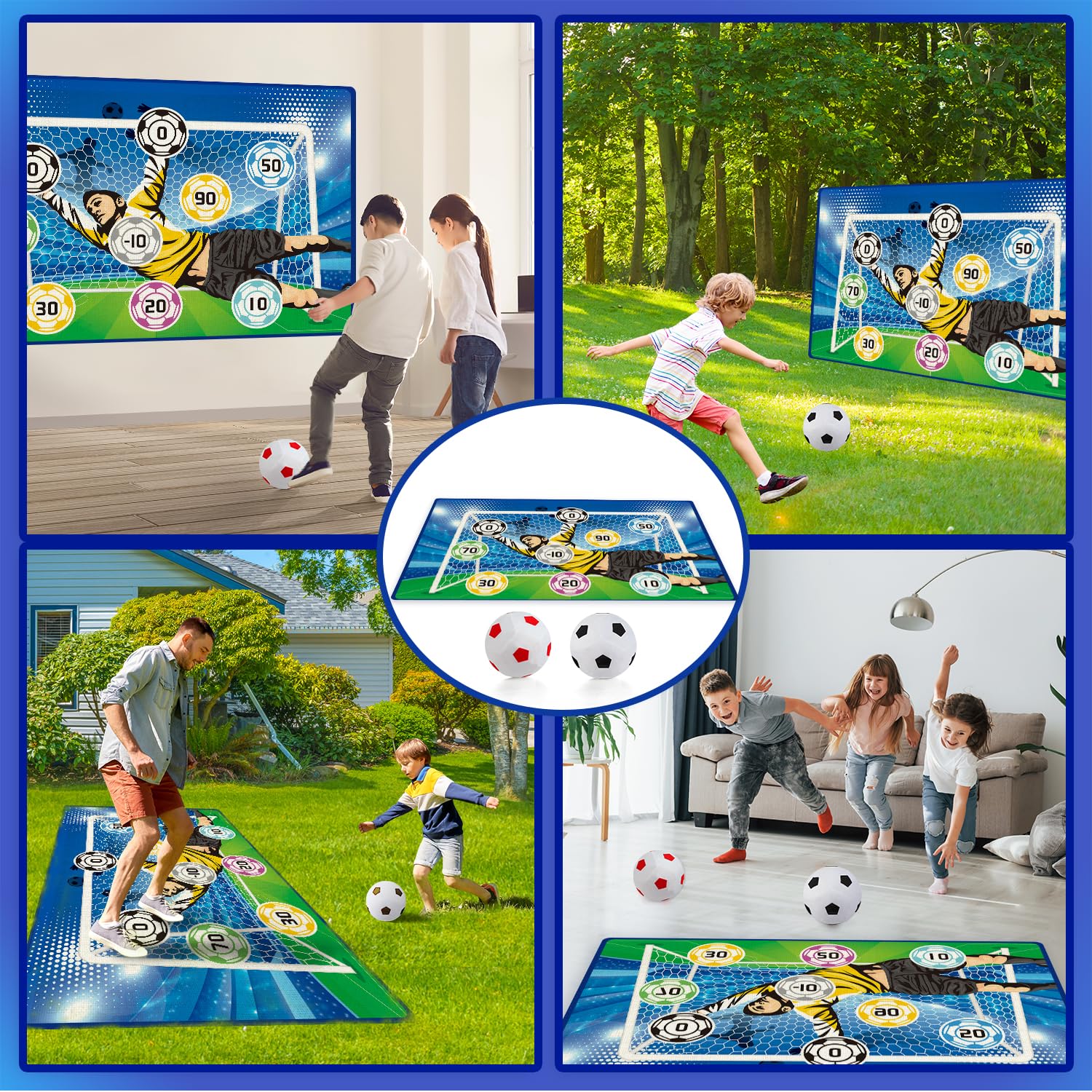 Helsort kids enjoy safe, active play in backyards, indoors, or beaches.