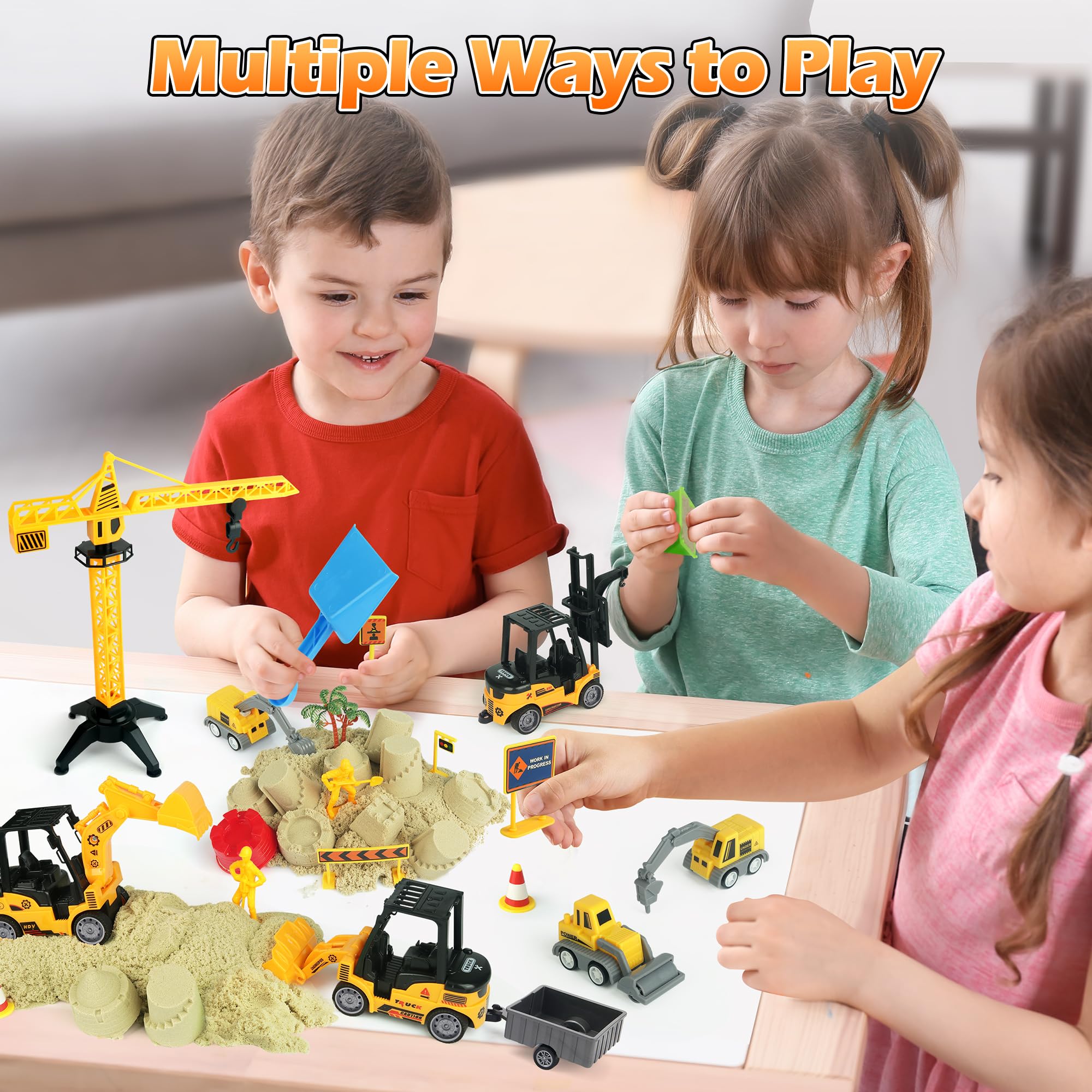 Helsort shovels promote scooping and fine motor skills during play