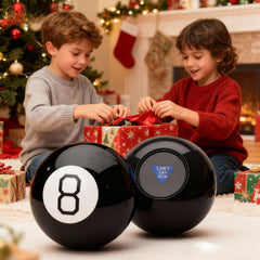 Helvak Mystic 8 Ball window reveal captures the moment your answer appears.