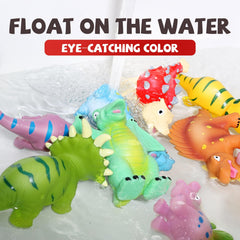 Hely Cancy Dinosaur bath toy is dishwasher-safe for quick cleanup.