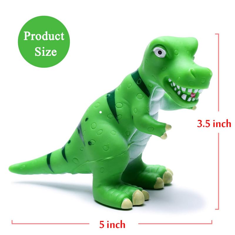Hely Cancy Dinosaur bath toys 12-piece set with stone decorations supports interactive play