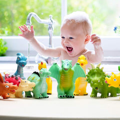 Hely Cancy Dinosaur bath toys floating fun energizes bath and pool time