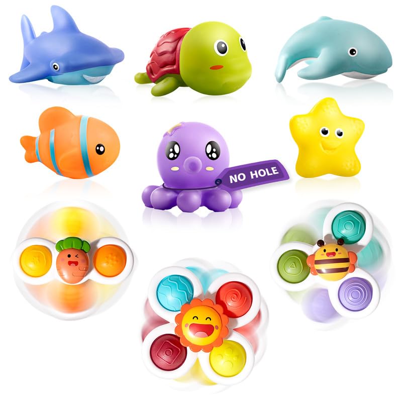 Hely Cancy no-hole dolphin toy for bath time, promotes easy splash play