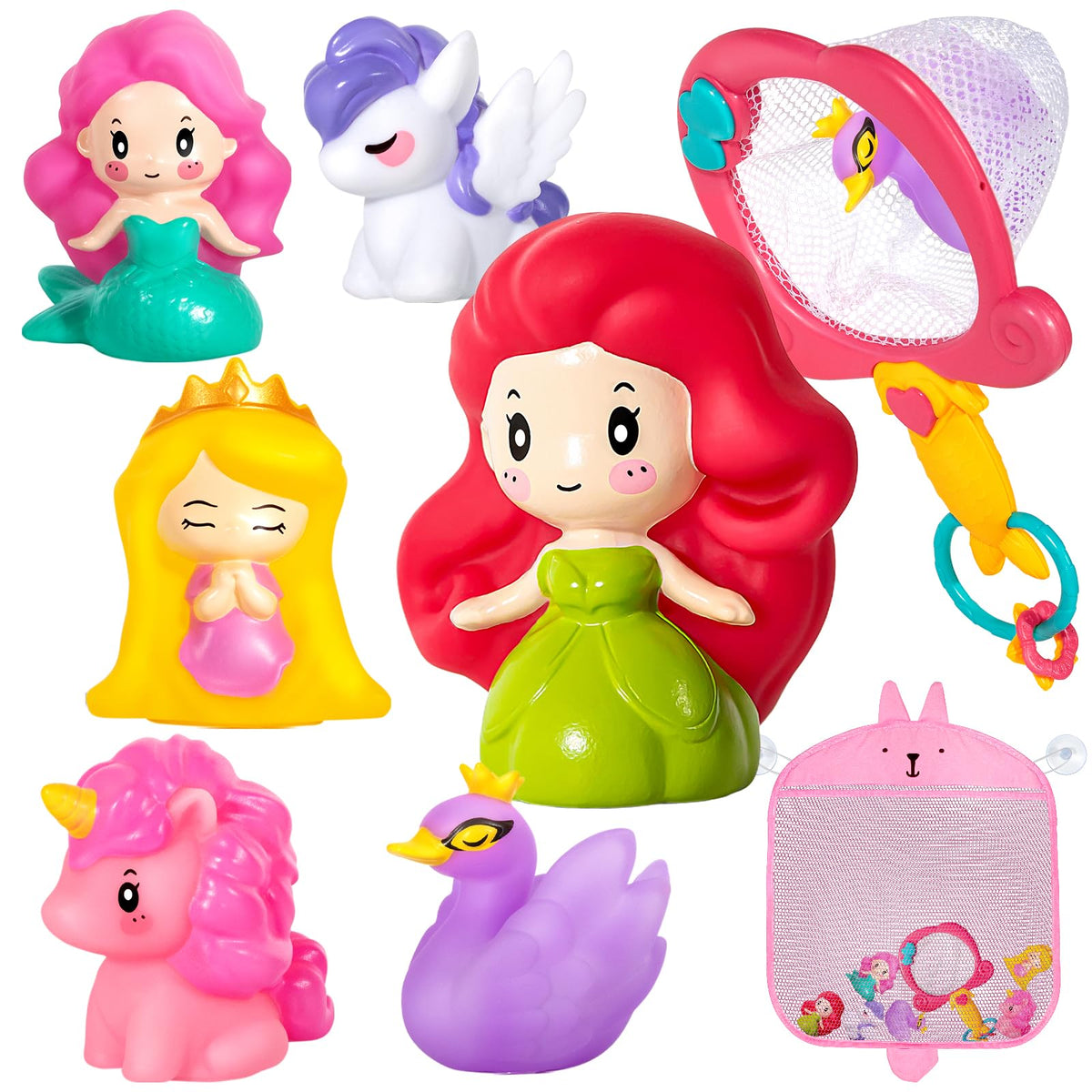 Hely Cancy no-hole bath toys with sealed design for quick drying.