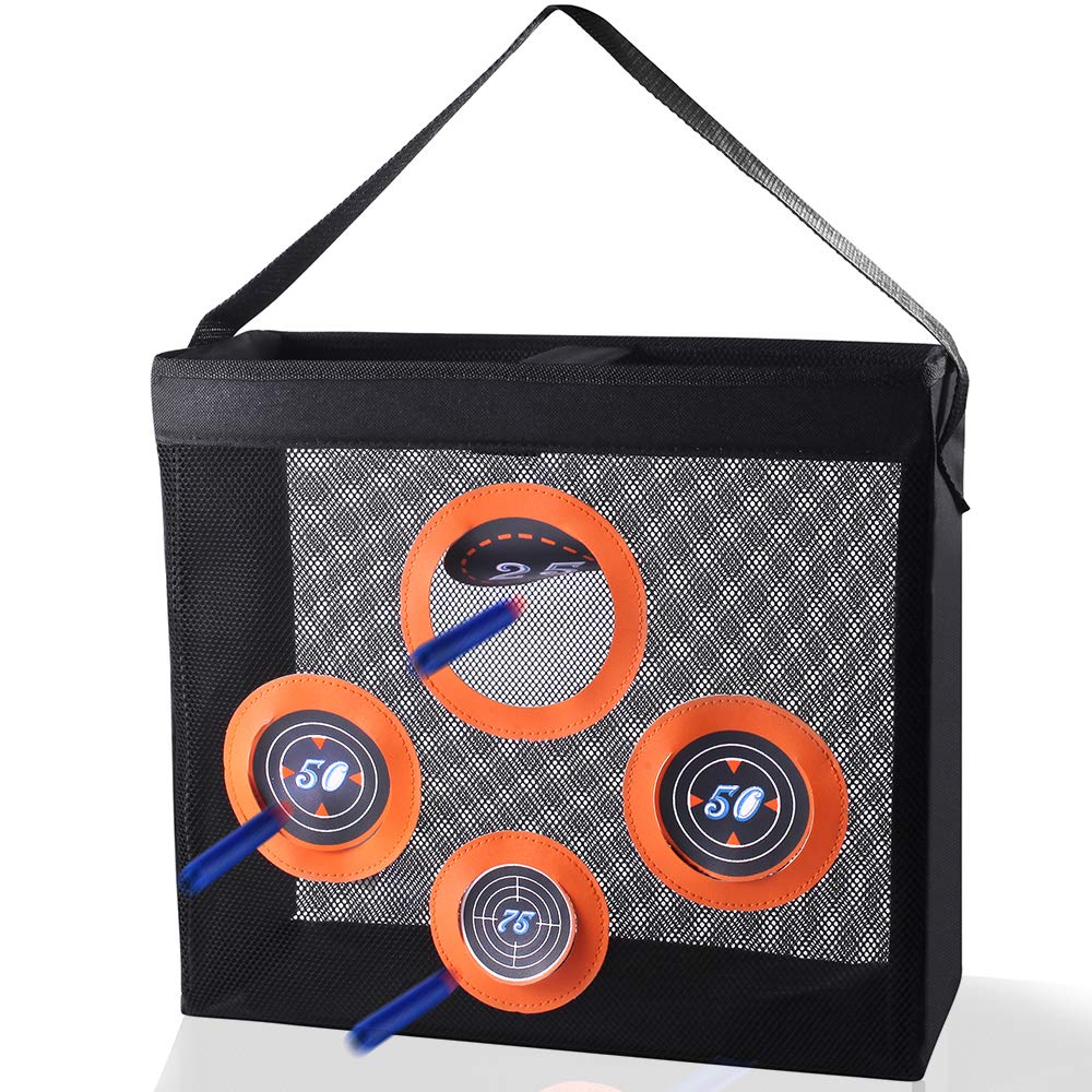 Hely Cancy portable mesh target for on-the-go shooting practice.