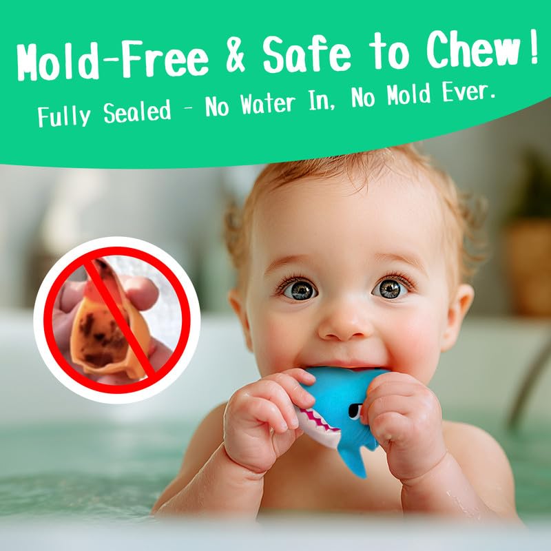 Hely Cancy sealed no-hole design bath toys preventing water trapping for quick cleaning