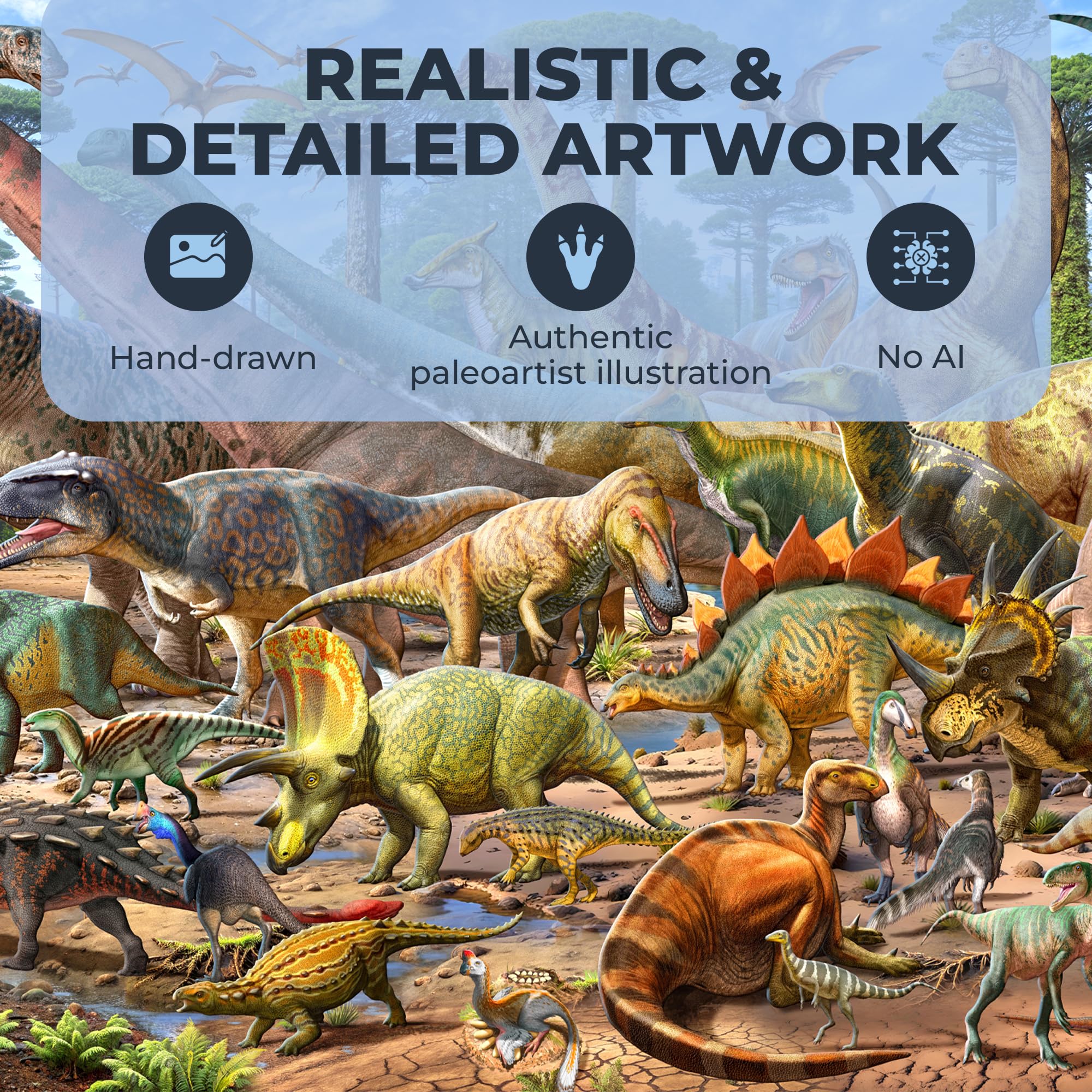 Hemalleon dust-free pieces ensure clean, smooth puzzle assembly
