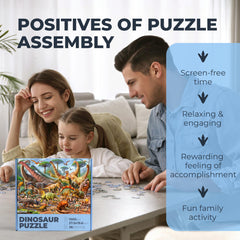 Hemalleon letter coded backing helps you find your place in the puzzle