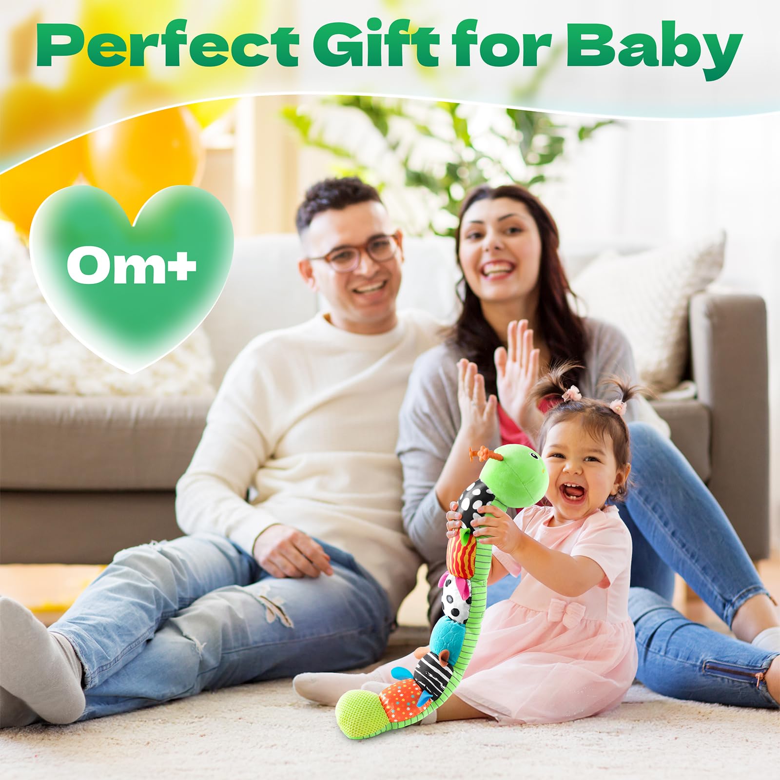 HEMRLY Caterpillar ready to gift for 0-12 month infants