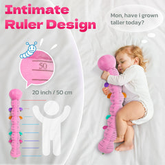 HEMRLY caterpillar belly features a growth ruler for milestones