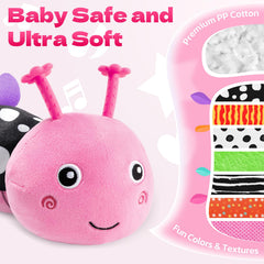 HEMRLY caterpillar teether provides safe gum relief on the go