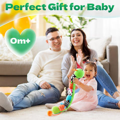 HEMRLY tummy-time caterpillar companion—great for car seats, cribs, and on-the-go play.