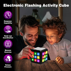 HengsolTalk cube-music-maker lets kids craft playful tunes while they play.