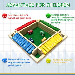 hennaed shut the box game classroom-use image emphasizes engaging math warmups and group activities.