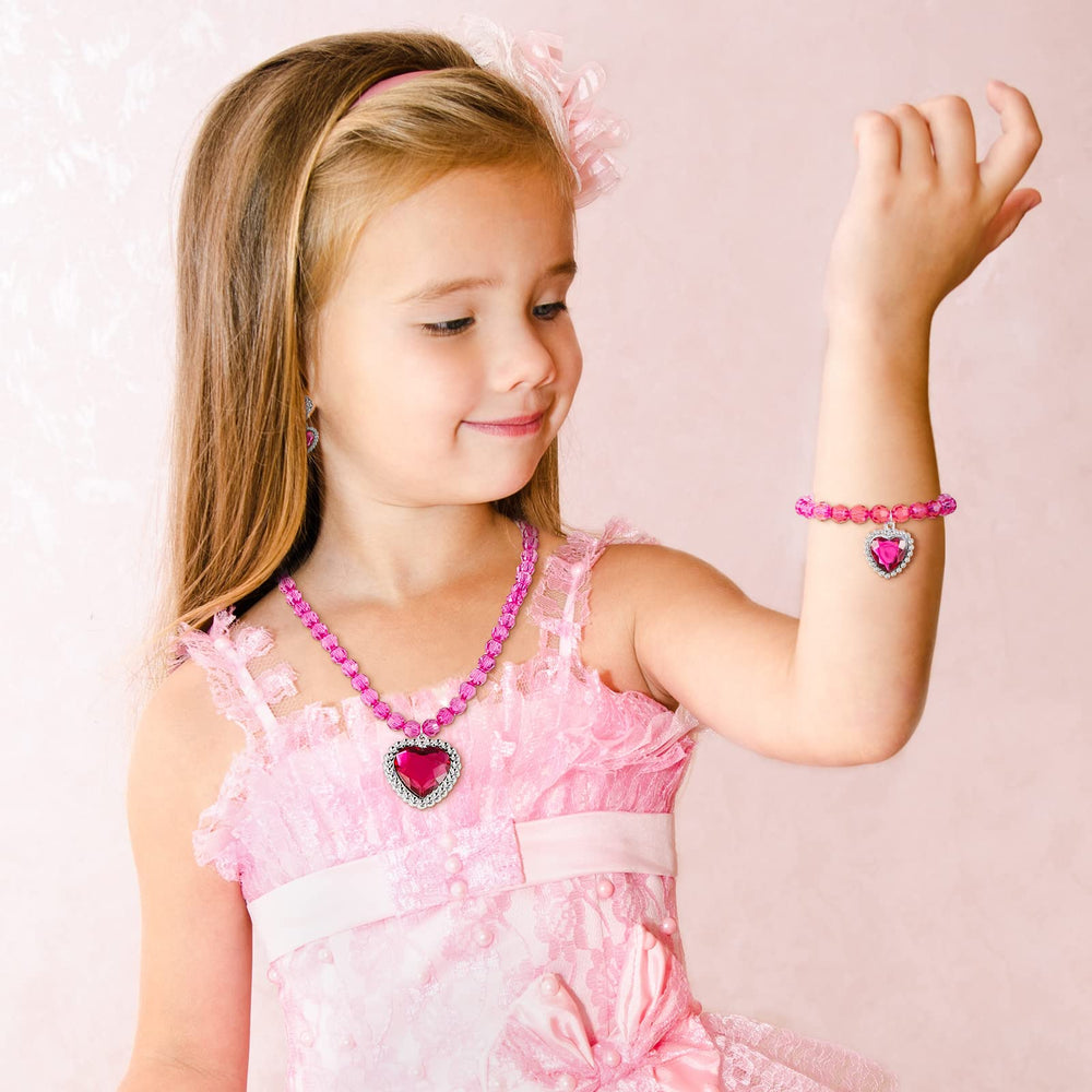 Henoyso Princess Jewelry Earrings complete a charming dress-up look
