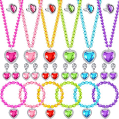 Henoyso Princess Jewelry Set overview for imaginative dress-up play