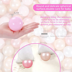 Kids enjoy imaginative play with Heopeis ball pit balls.