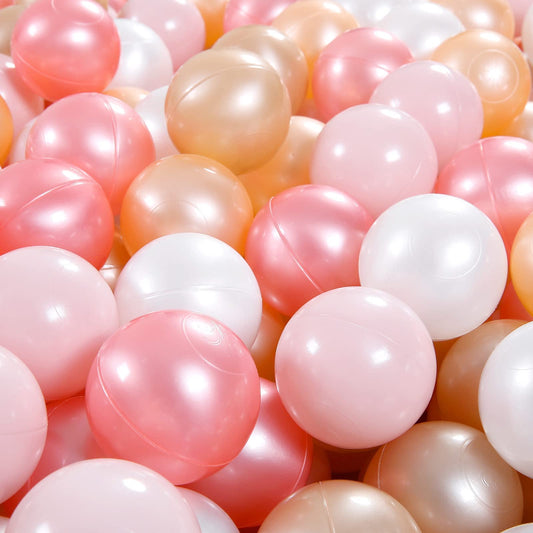 Close-up of pearl ocean color variety in Heopeis balls.