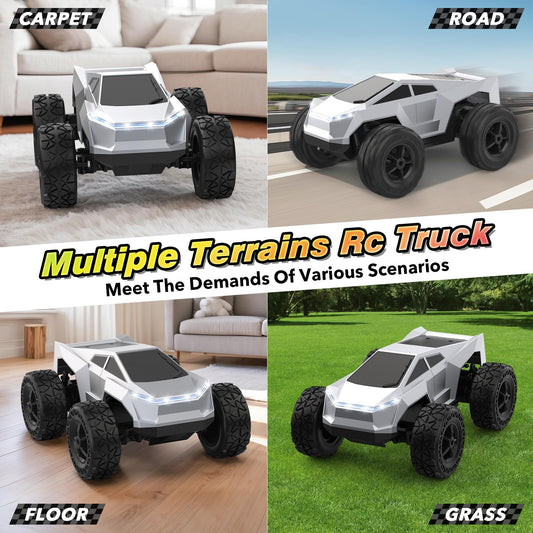 Hepoasky RC car body made of durable ABS plastic for long-lasting play.