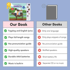Heritage Kids Press I Love to Sing Tagalog durable construction for daily use