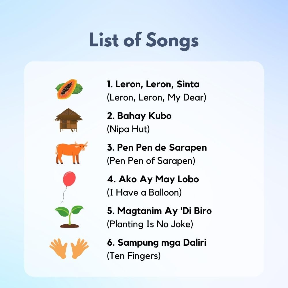 Heritage Kids Press I Love to Sing Tagalog vibrant illustrations for engagement
