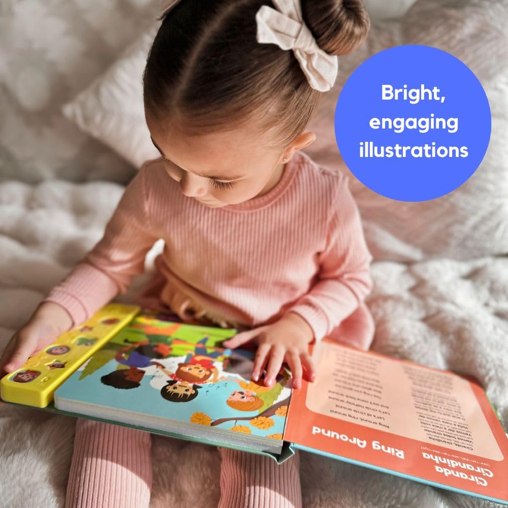 Heritage Kids Press interactive sound book invites singing along.