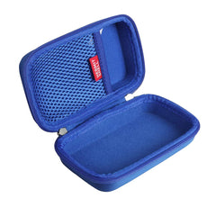 Hermitshell EASEGMER blue interior shows snug fit and organized storage