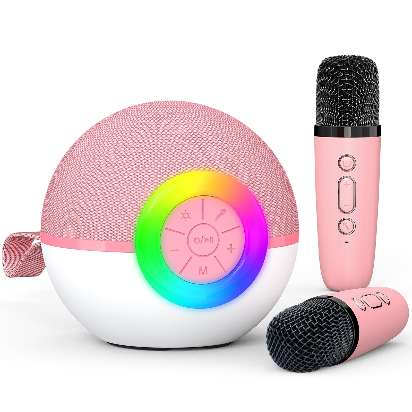 Heroange Karaoke Microphone Pink packaging ready for gifting and display