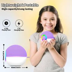 Heroange portable karaoke speaker ideal for parks and playdates.