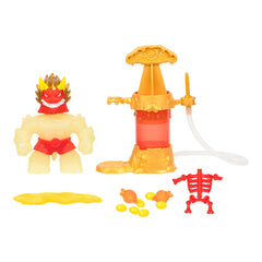 Heroes of Goo Jit Zu Blazagon glow figure for thrilling night play and glow battles