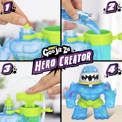 Three unique goo fillings add tactile squish for Thrash's action.